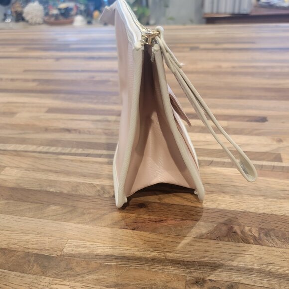 Michael Kors Pale Pink Trousseau Bag Wristlet & Dust Bag NWOT - Picture 9 of 15